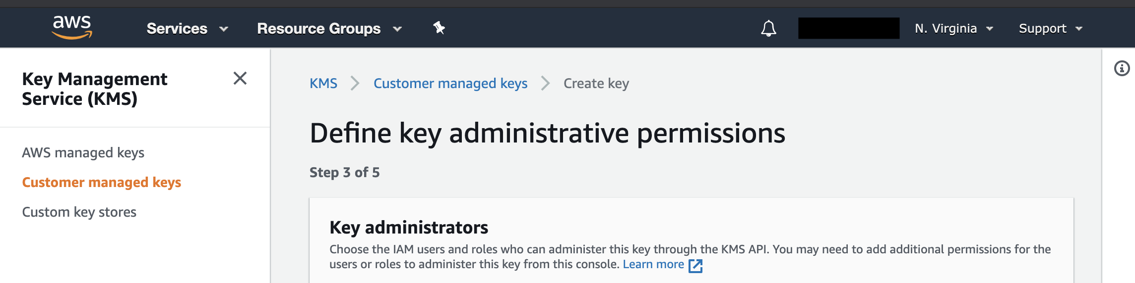 Key permissions