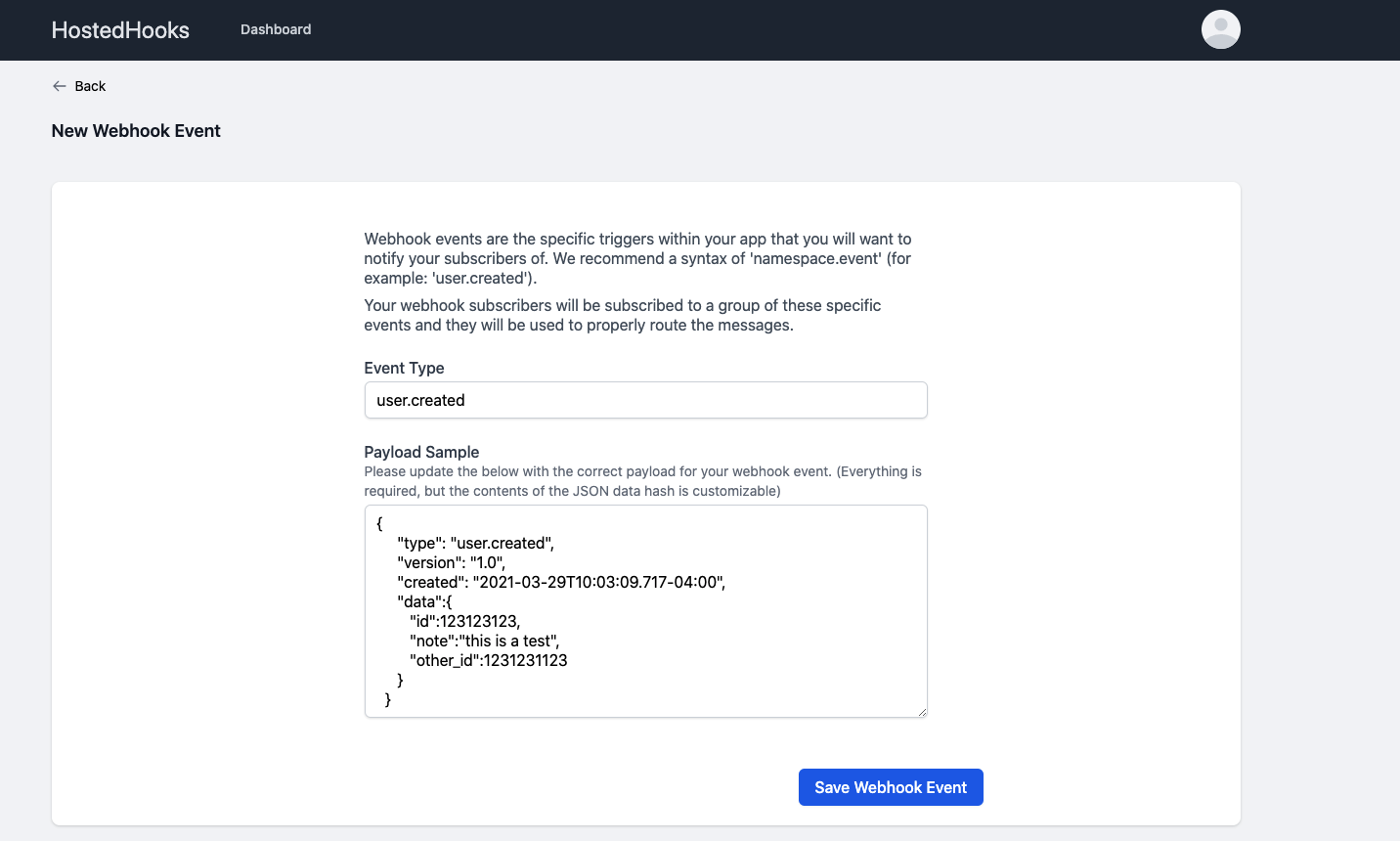 How to use webhook service module with Heroku